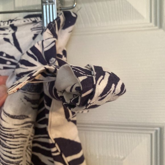 Nicole Miller Linen Wrap Dress - NWT - Picture 3 of 15
